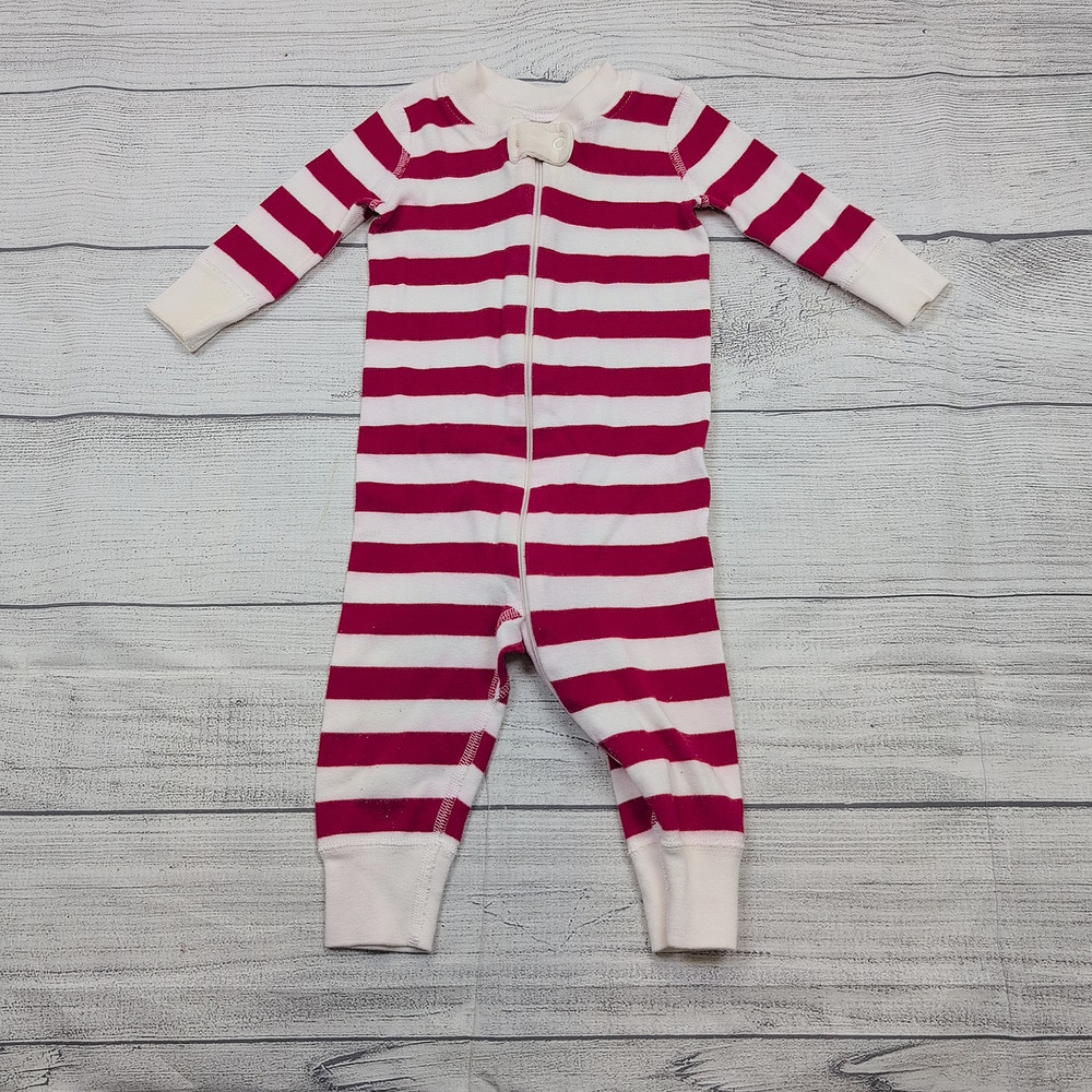 6/9m Hanna Andersson Striped Sleeper